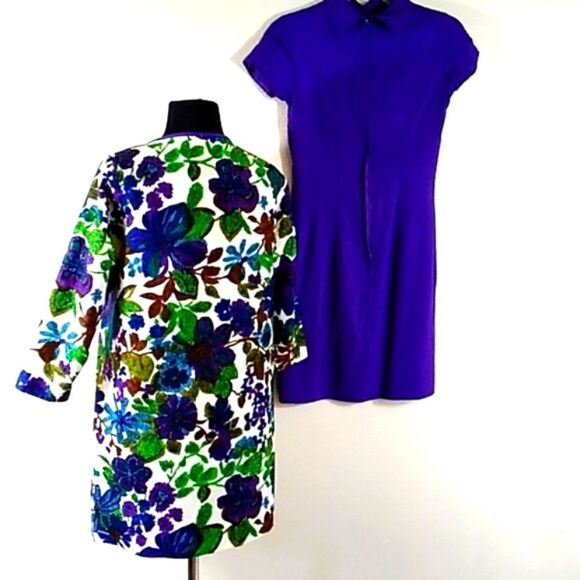 Vintage Jan Sue Of California Women Dress & Jacket Size 4 - Picture 3 of 16